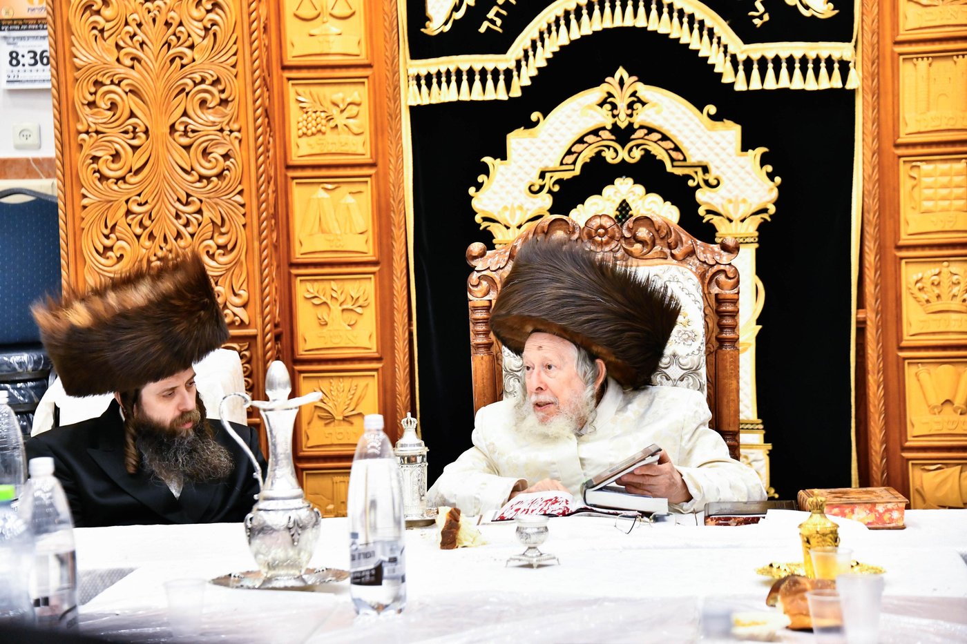 האדמו"ר מסטרופקוב במוצ"ש בבני ברק