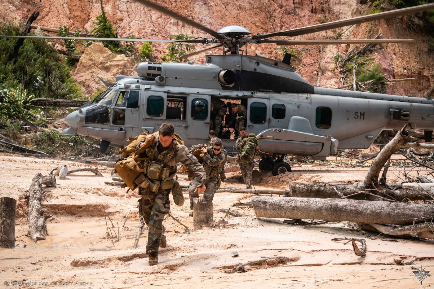 חיילי צרפת בפעילות