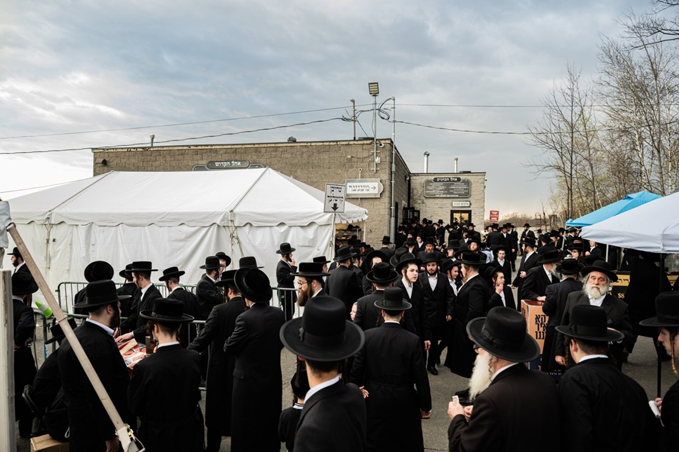 המונים בעליה לציון ביומא דהילולא