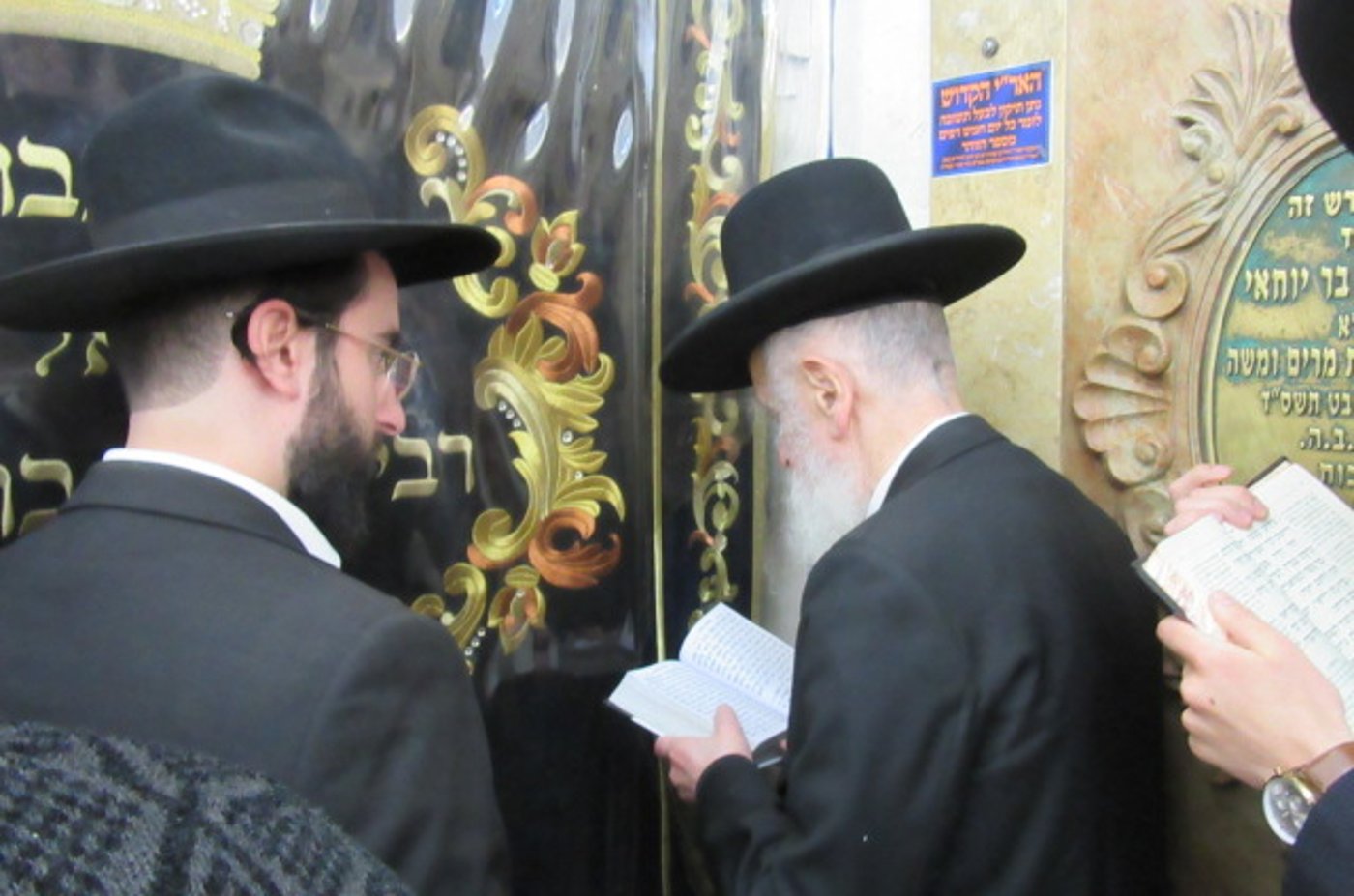 רבי אליהו טופיק בתפילה במירון