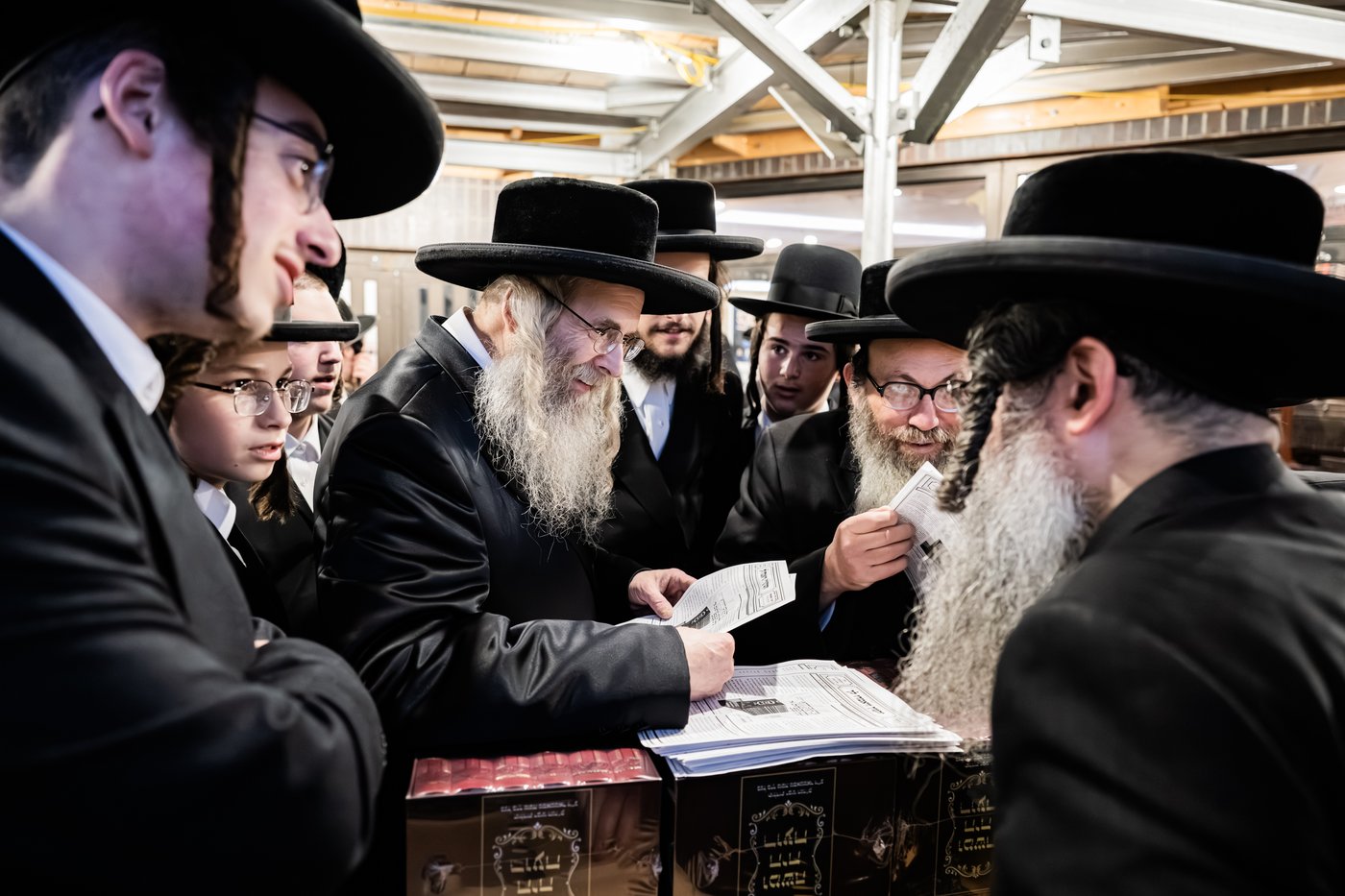 האדמו"ר מסאטמר בטיש הילולא