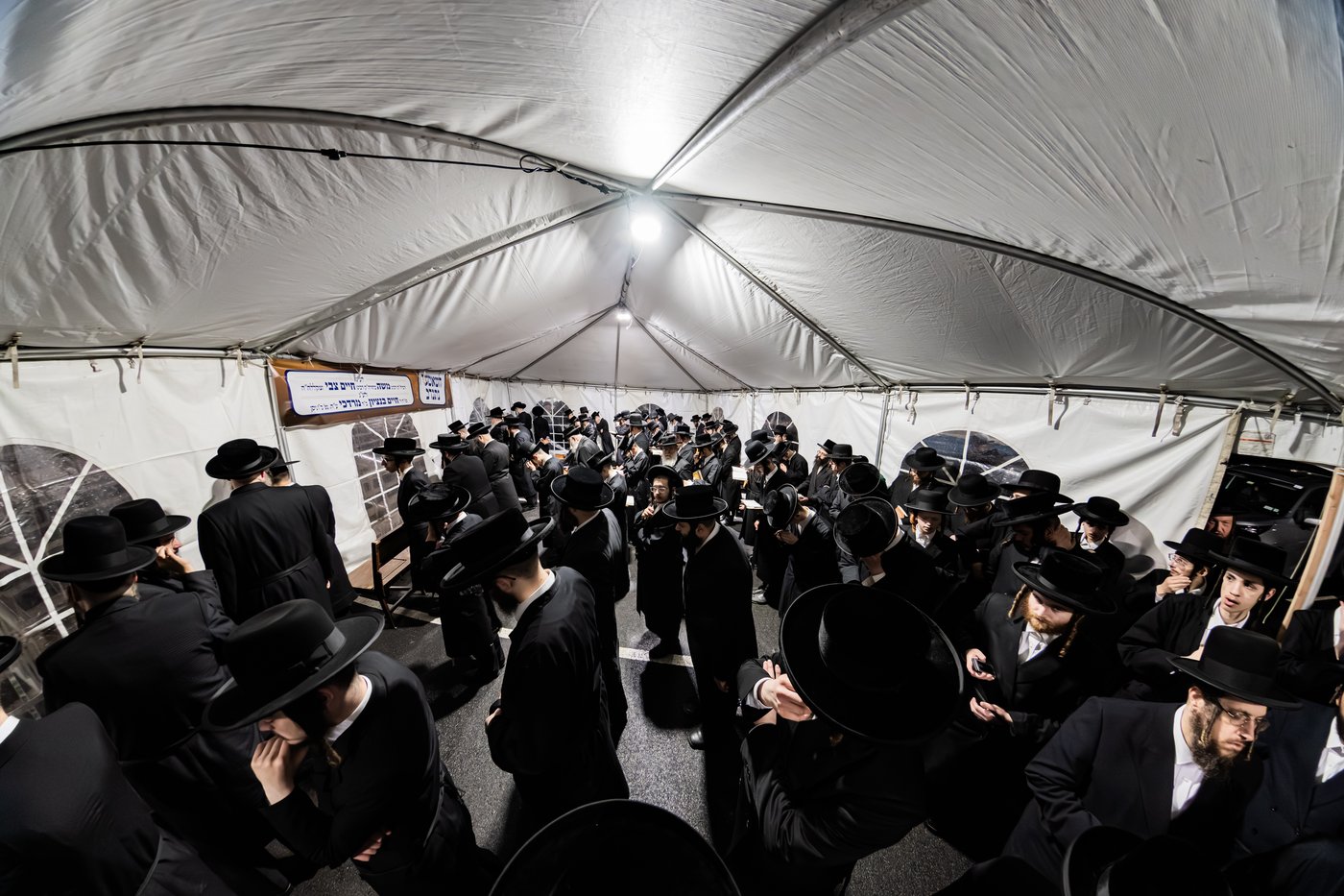 האדמו"ר מסאטמר בטיש הילולא