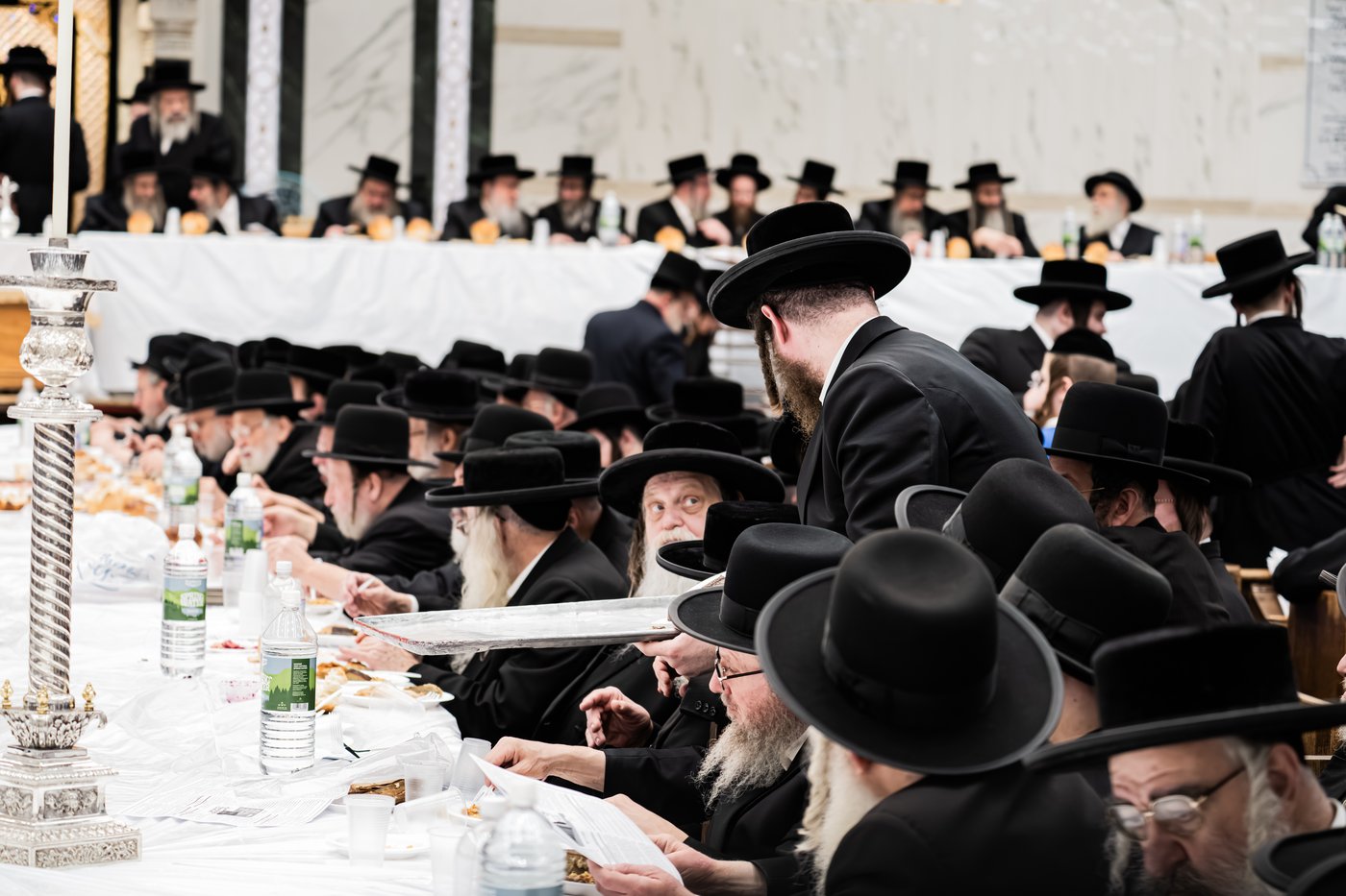 האדמו"ר מסאטמר בטיש הילולא