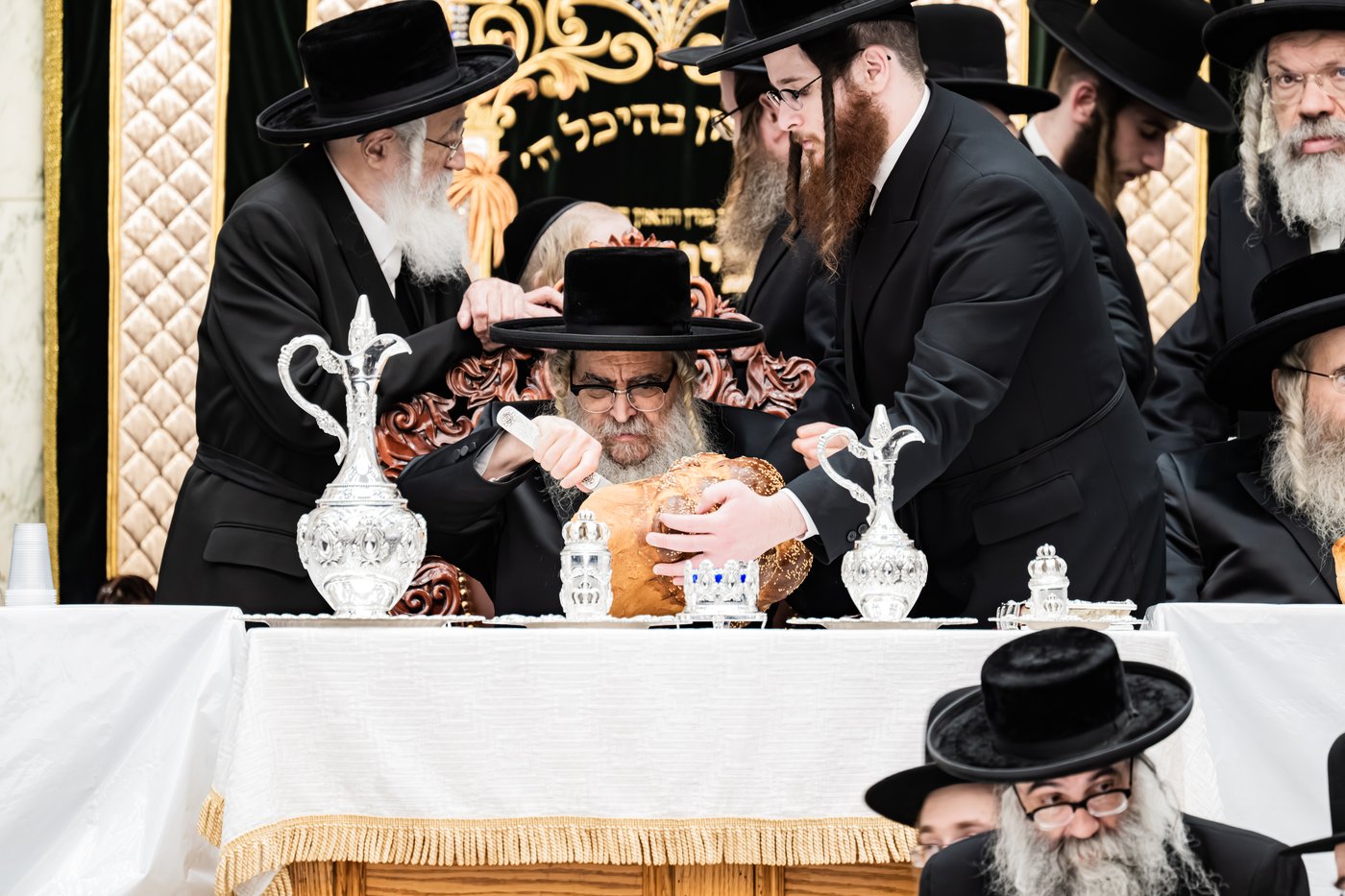 האדמו"ר מסאטמר בטיש הילולא