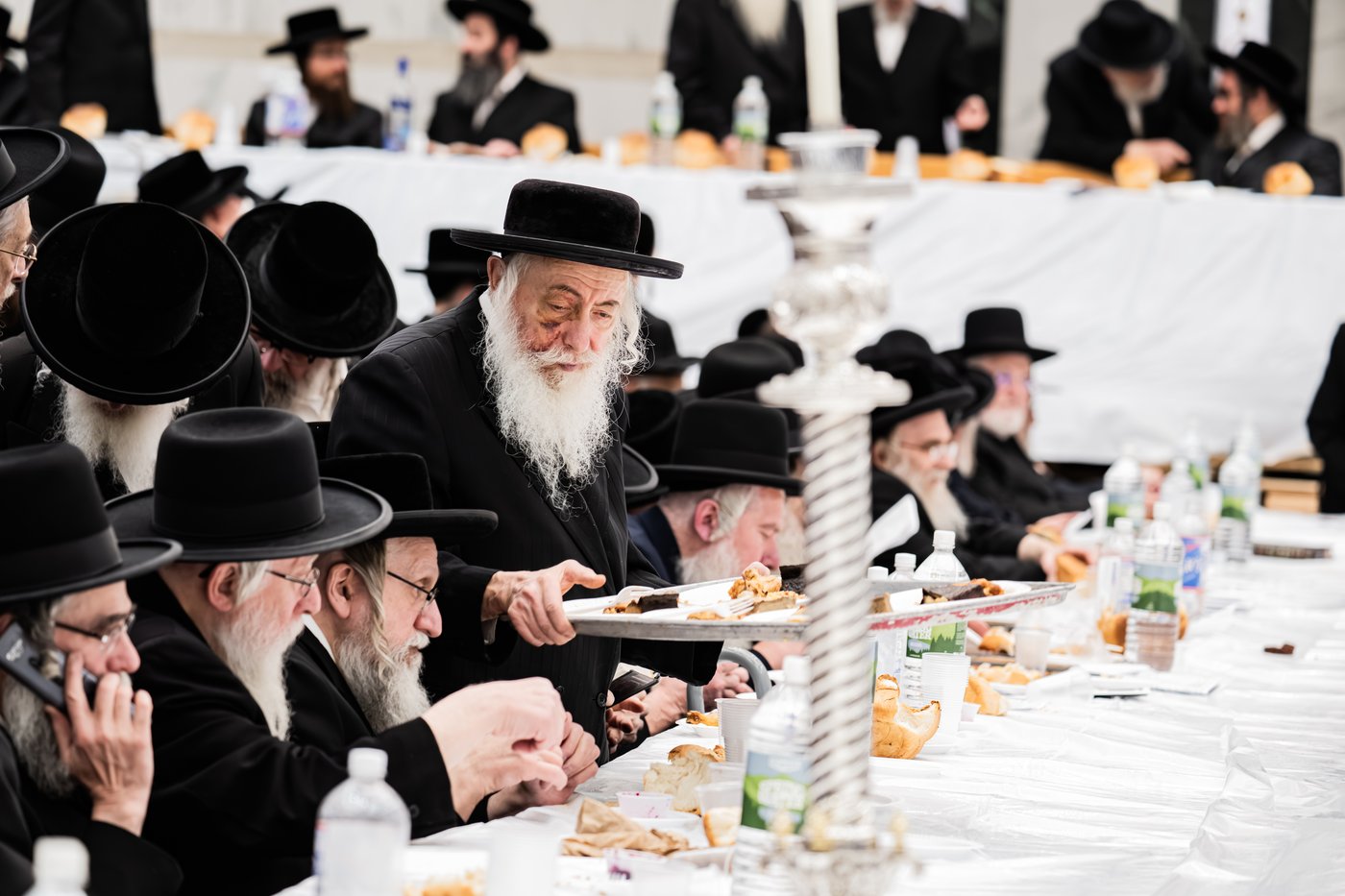 האדמו"ר מסאטמר בטיש הילולא