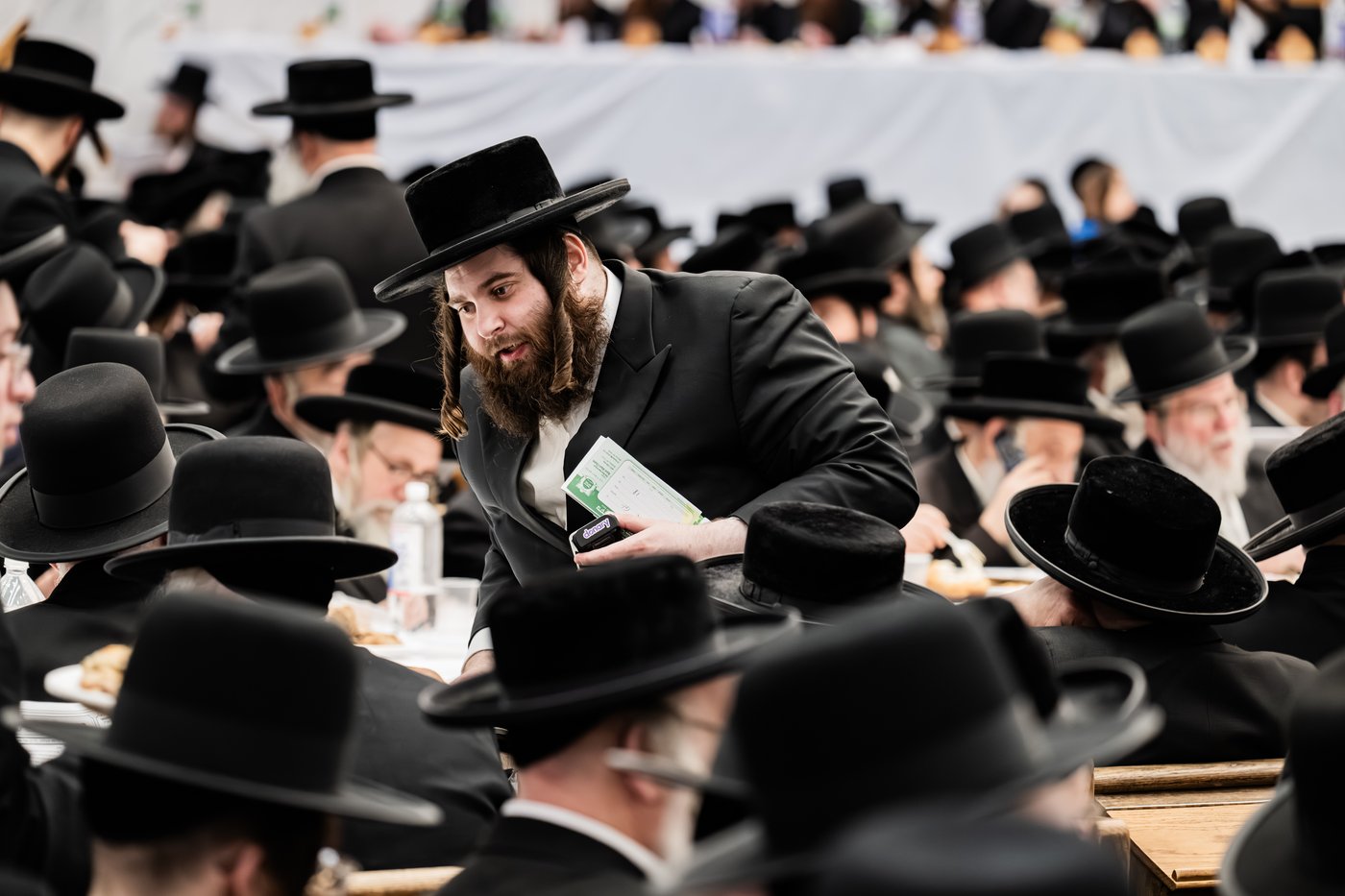 האדמו"ר מסאטמר בטיש הילולא