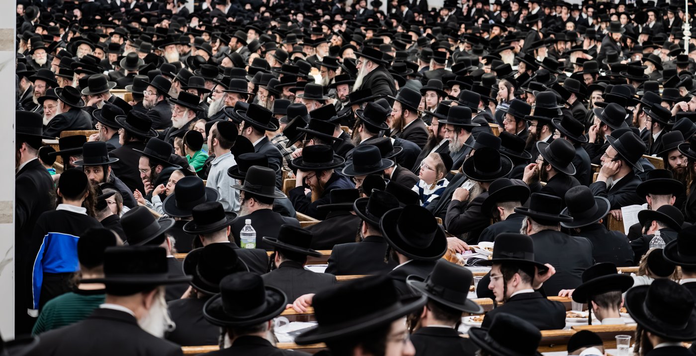 האדמו"ר מסאטמר בטיש הילולא