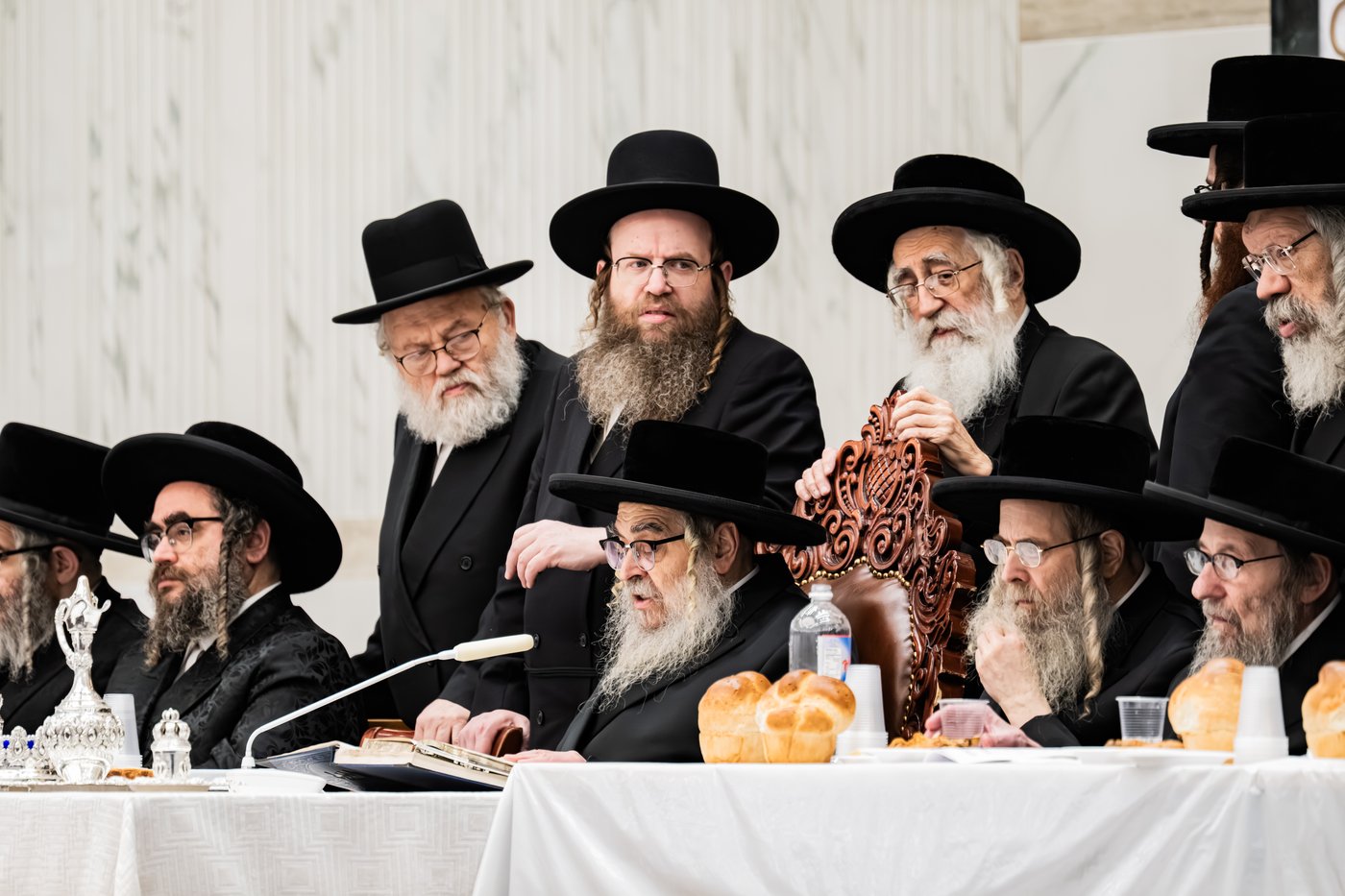 האדמו"ר מסאטמר בטיש הילולא