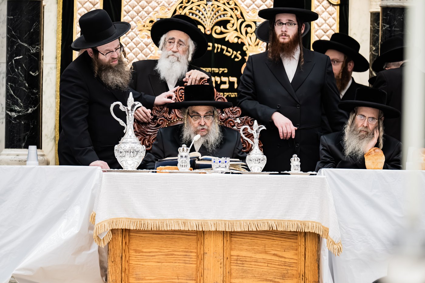 האדמו"ר מסאטמר בטיש הילולא