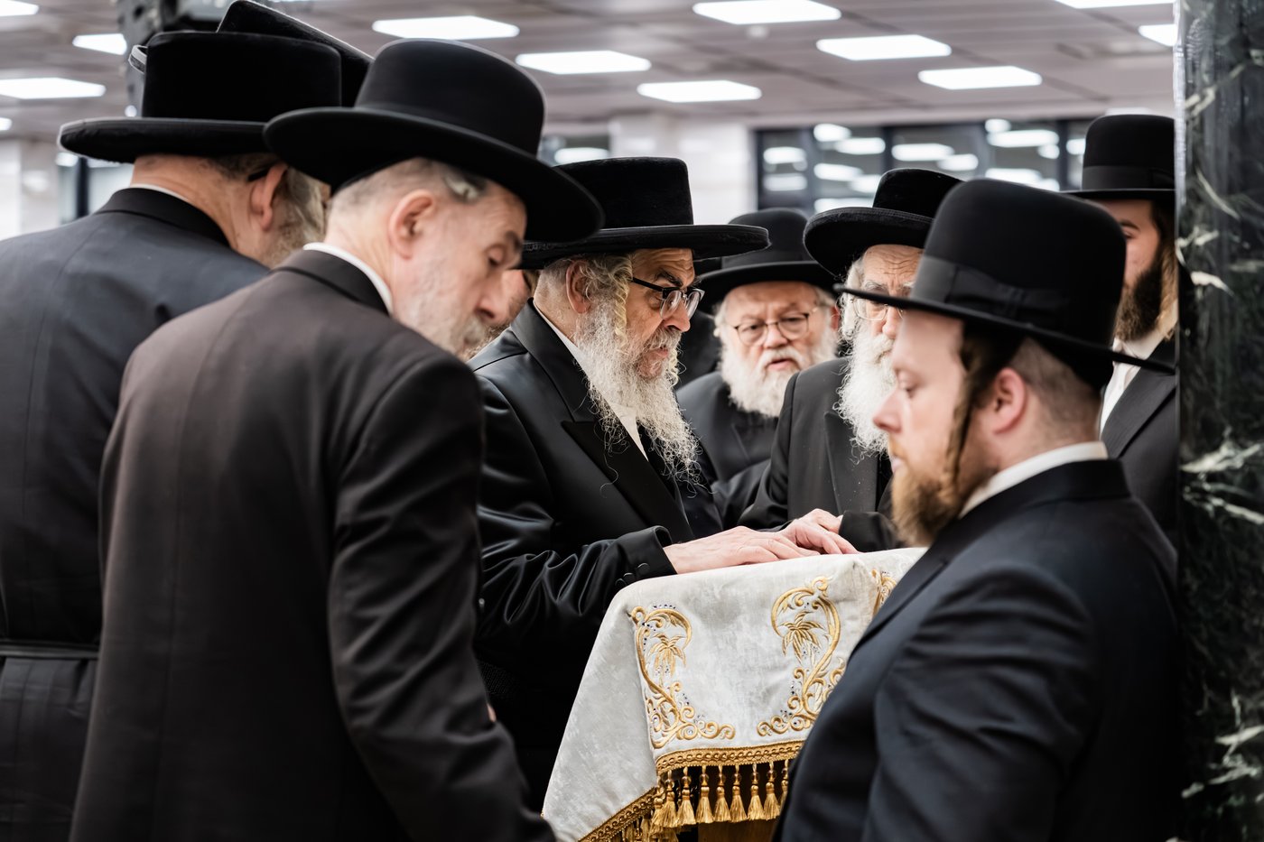 האדמו"ר מסאטמר בטיש הילולא