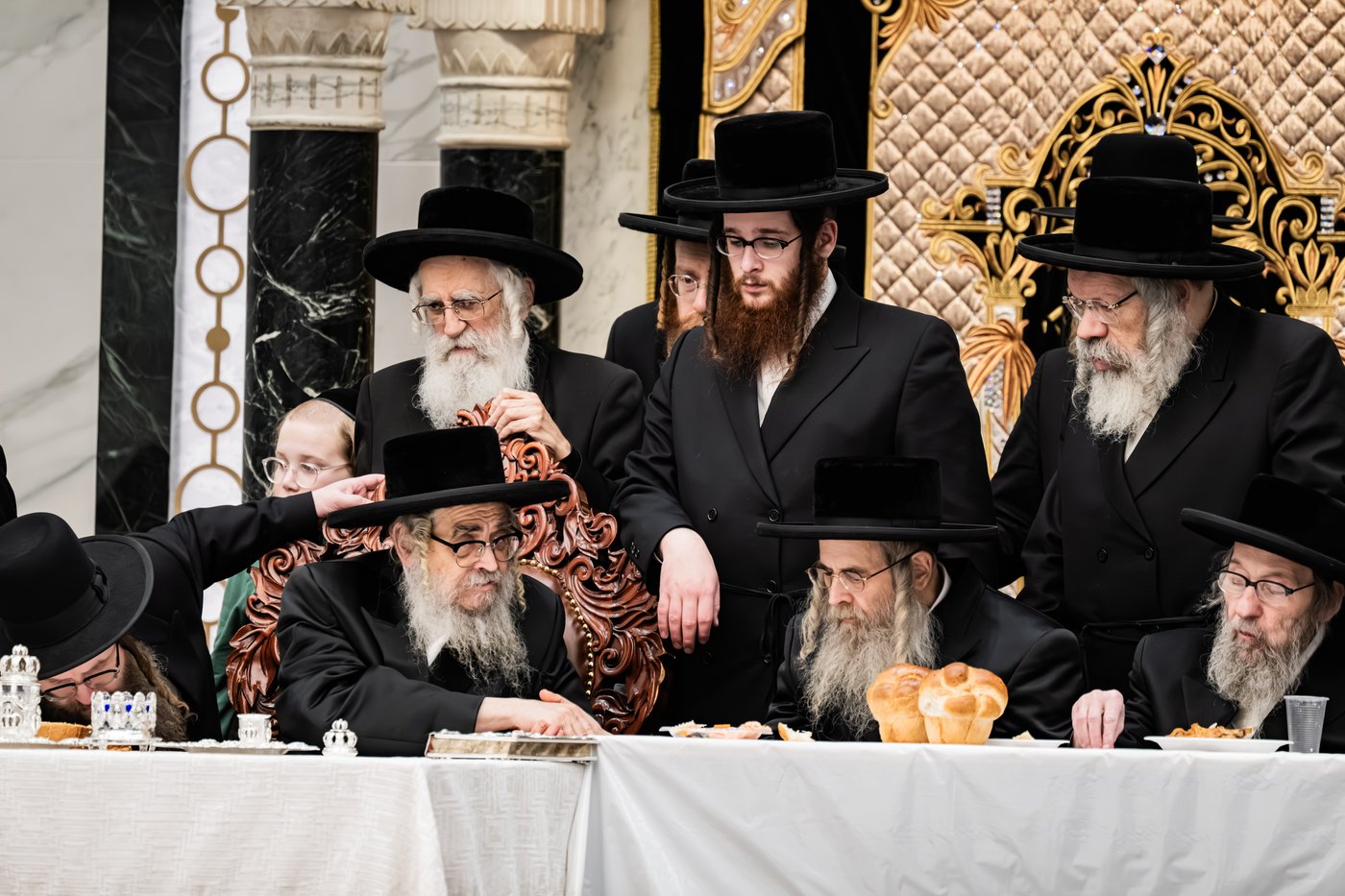 האדמו"ר מסאטמר בטיש הילולא