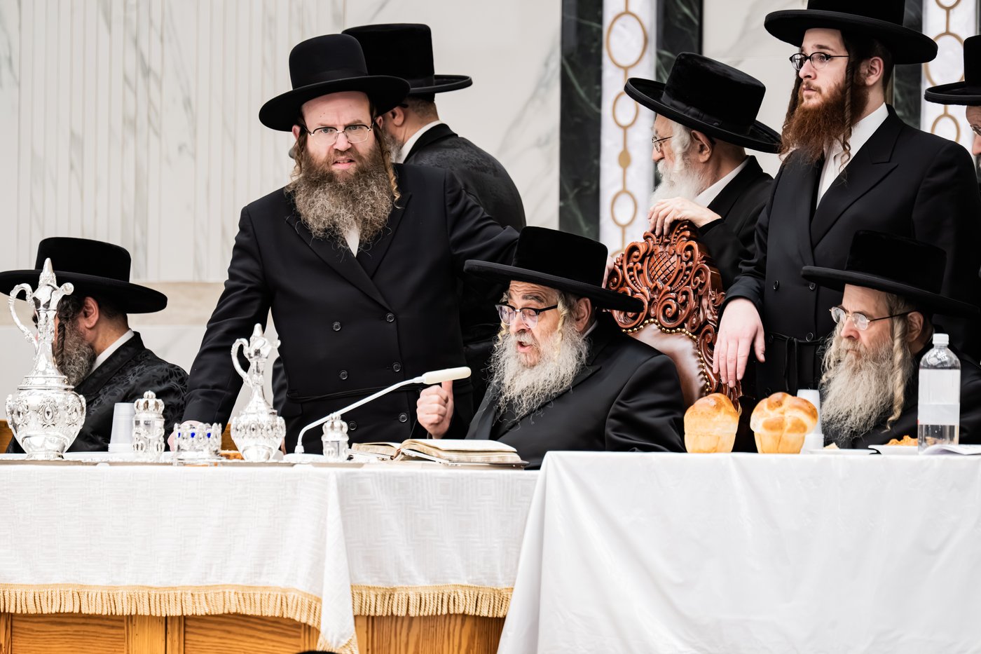 האדמו"ר מסאטמר בטיש הילולא