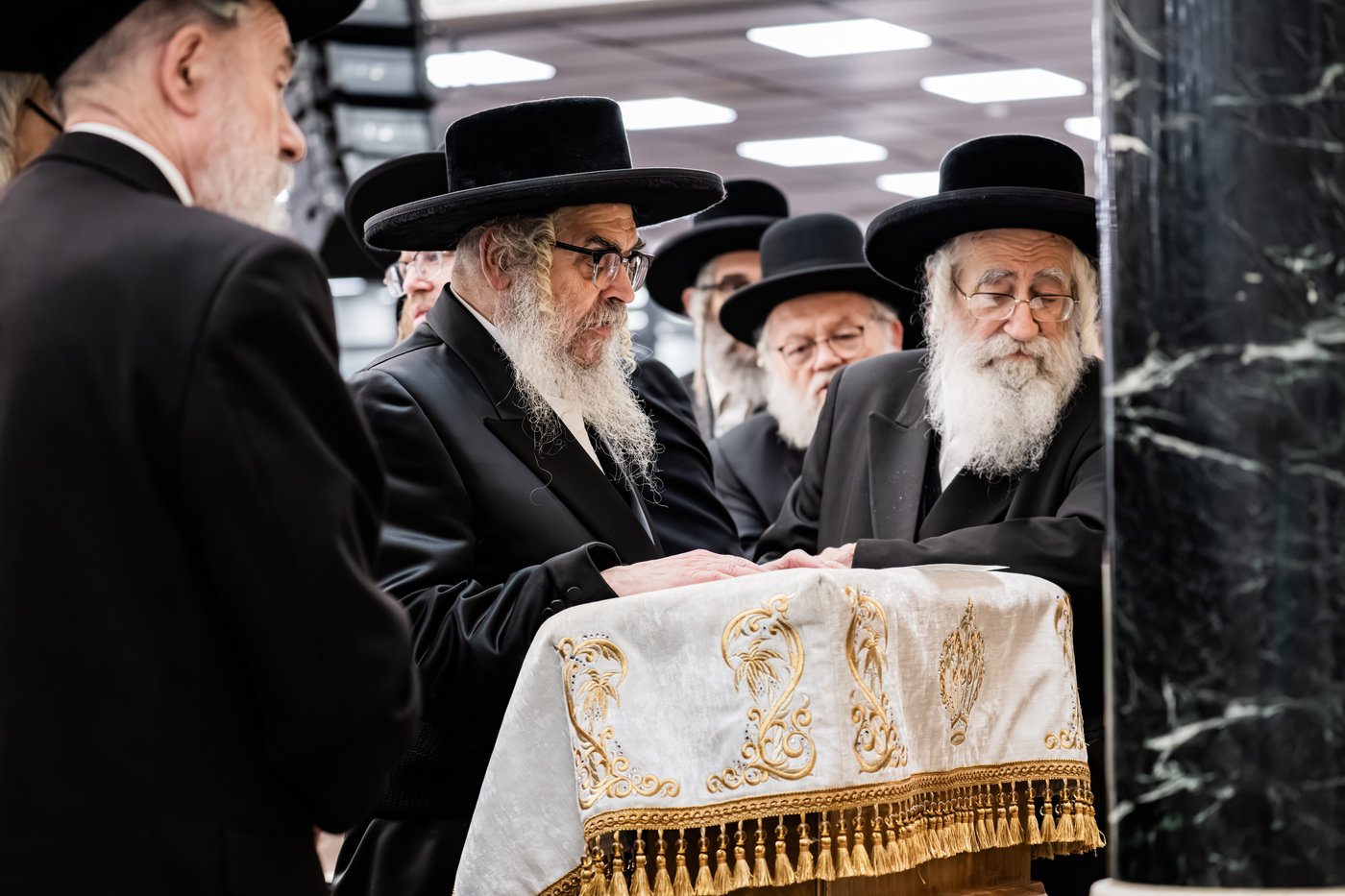 האדמו"ר מסאטמר בטיש הילולא