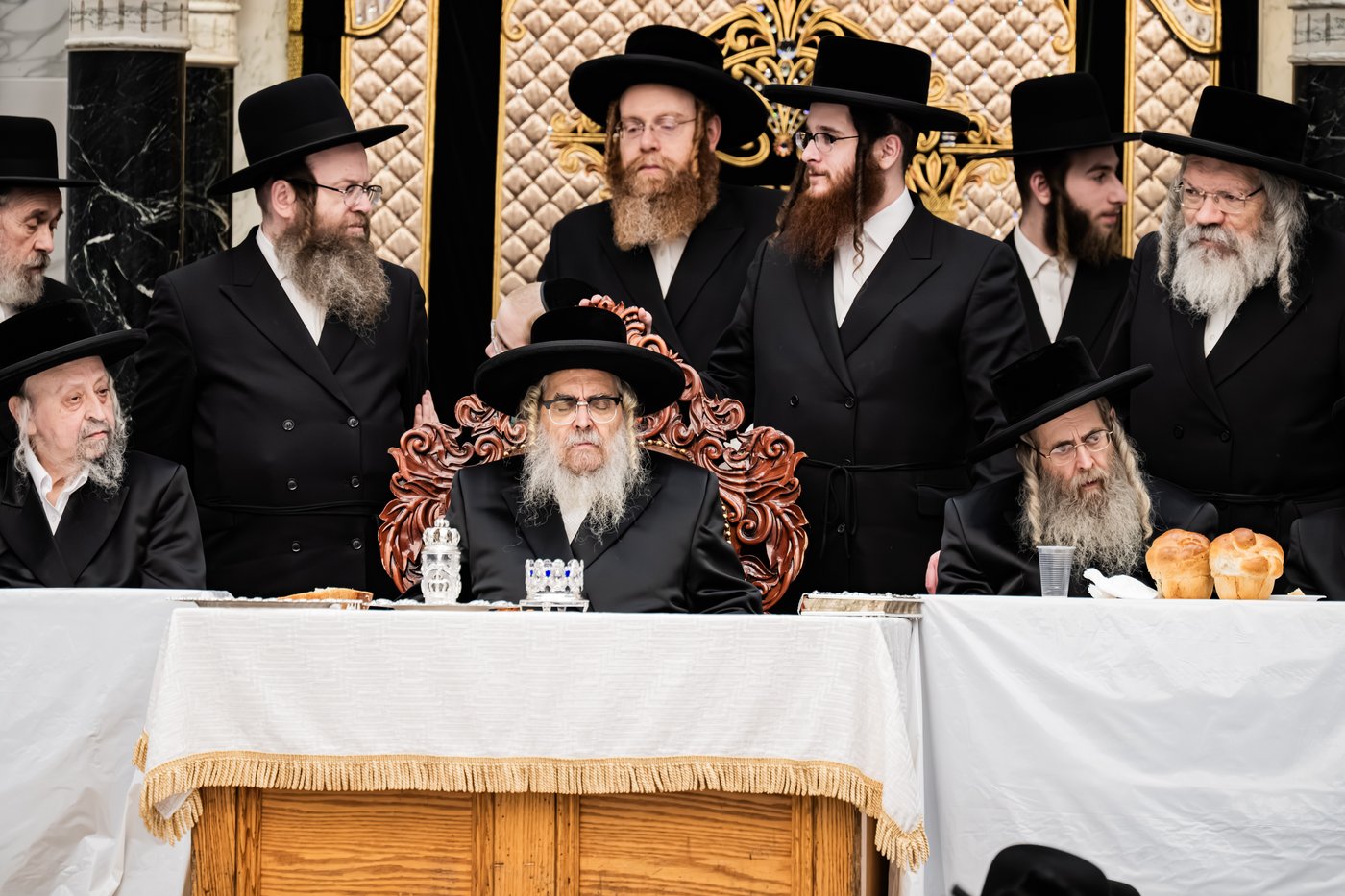 האדמו"ר מסאטמר בטיש הילולא