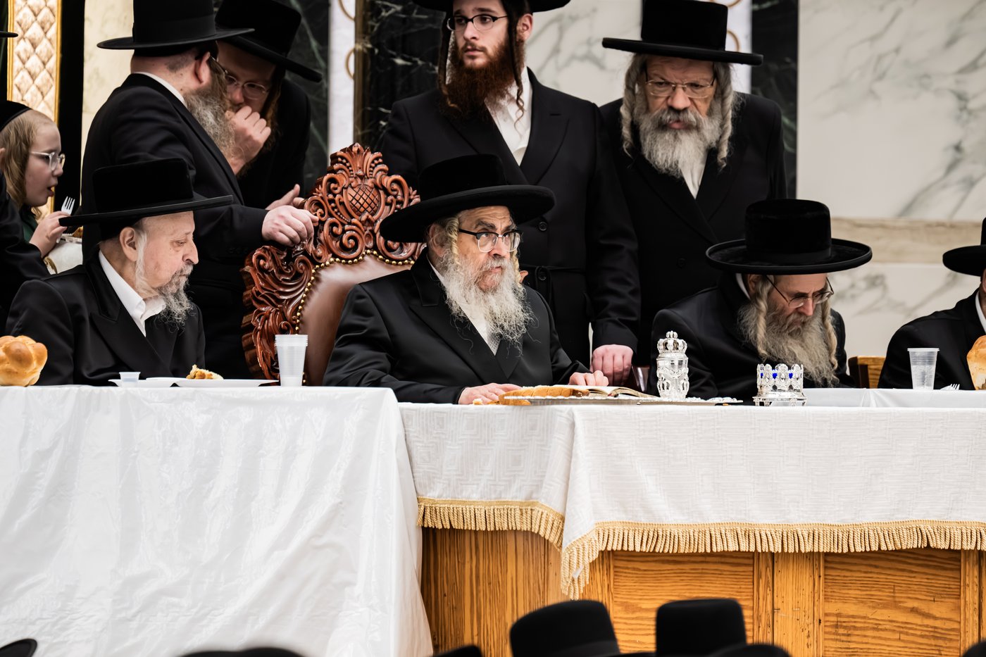 האדמו"ר מסאטמר בטיש הילולא