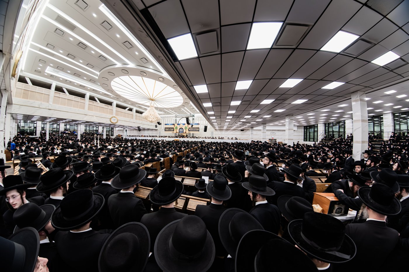 האדמו"ר מסאטמר בטיש הילולא