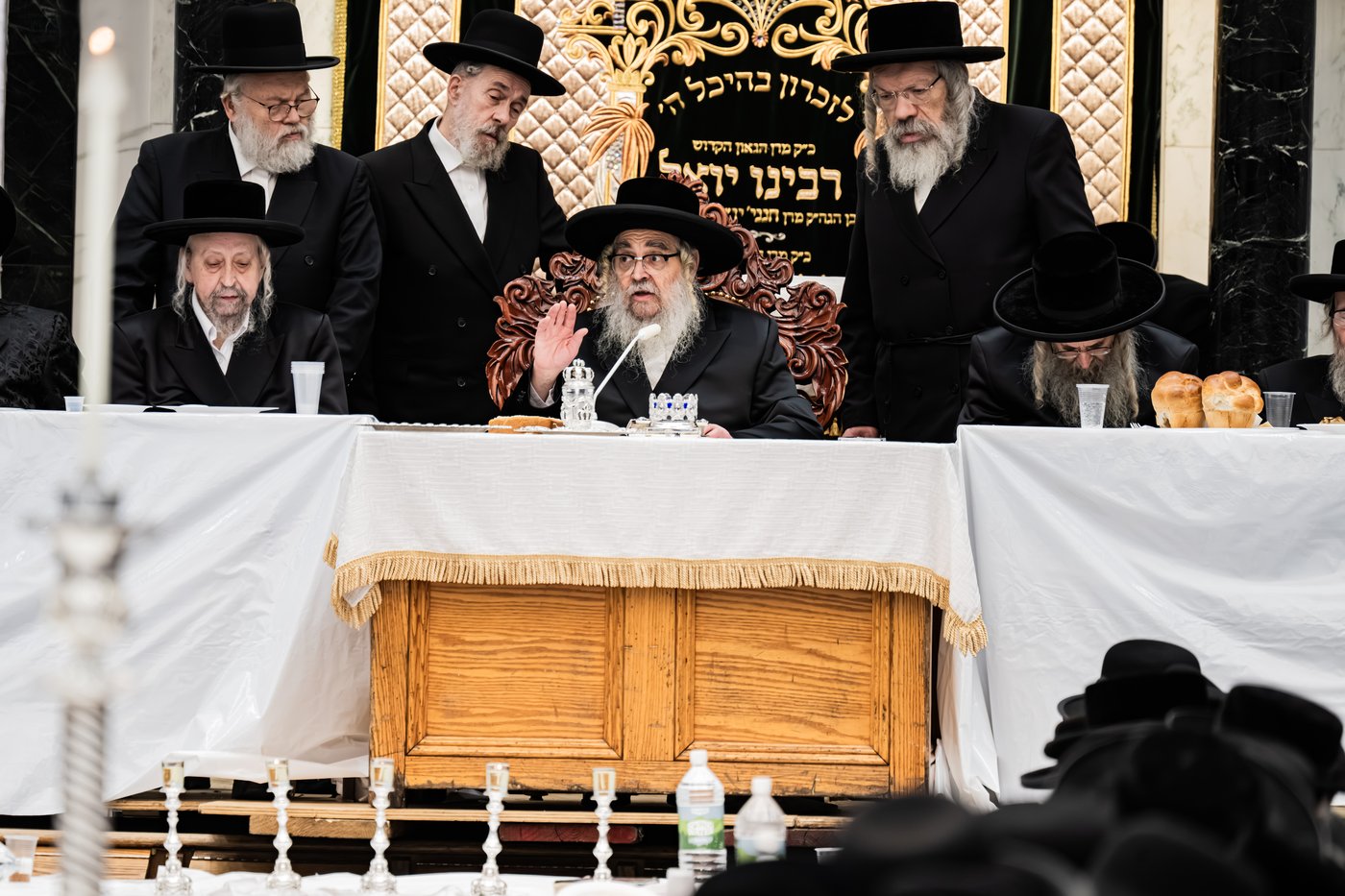 האדמו"ר מסאטמר בטיש הילולא