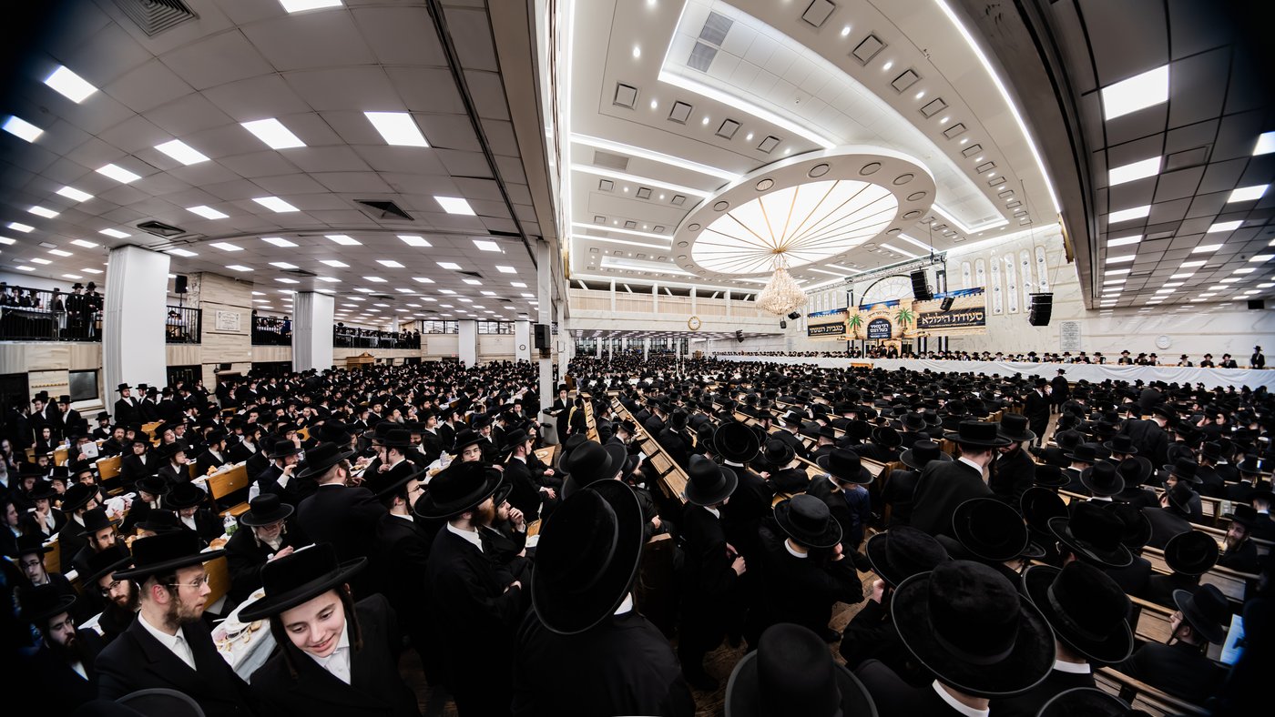 האדמו"ר מסאטמר בטיש הילולא