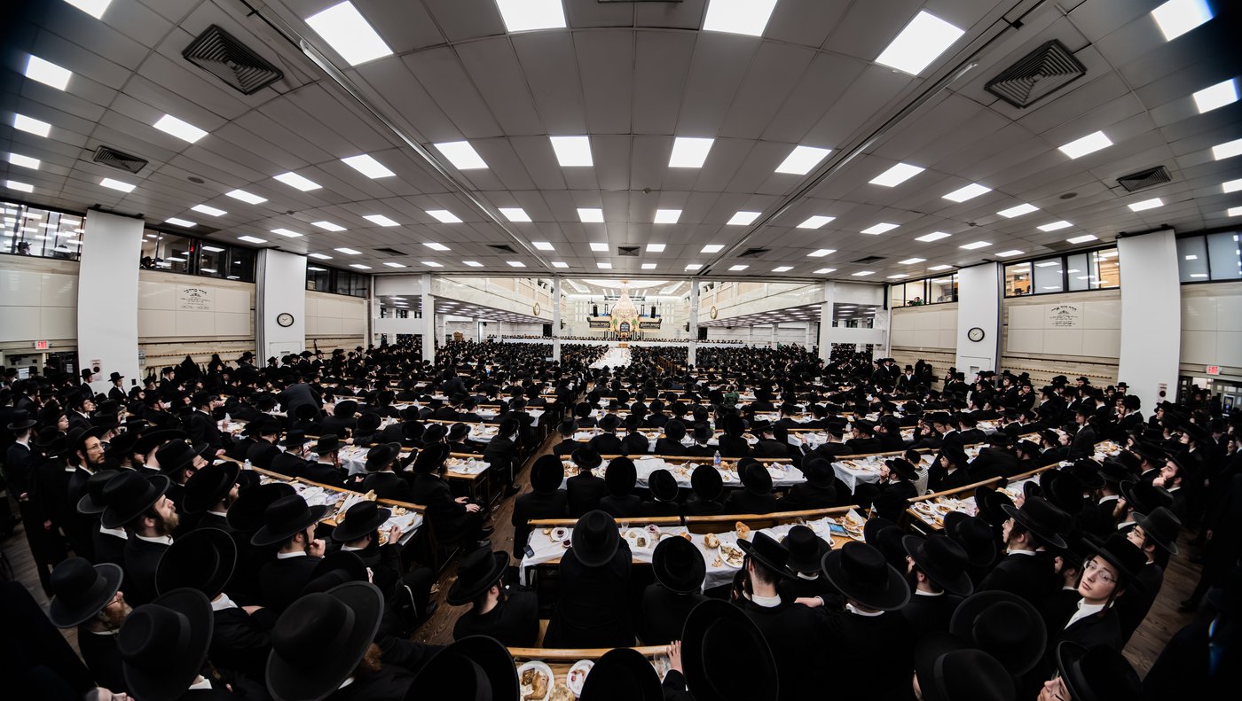 האדמו"ר מסאטמר בטיש הילולא