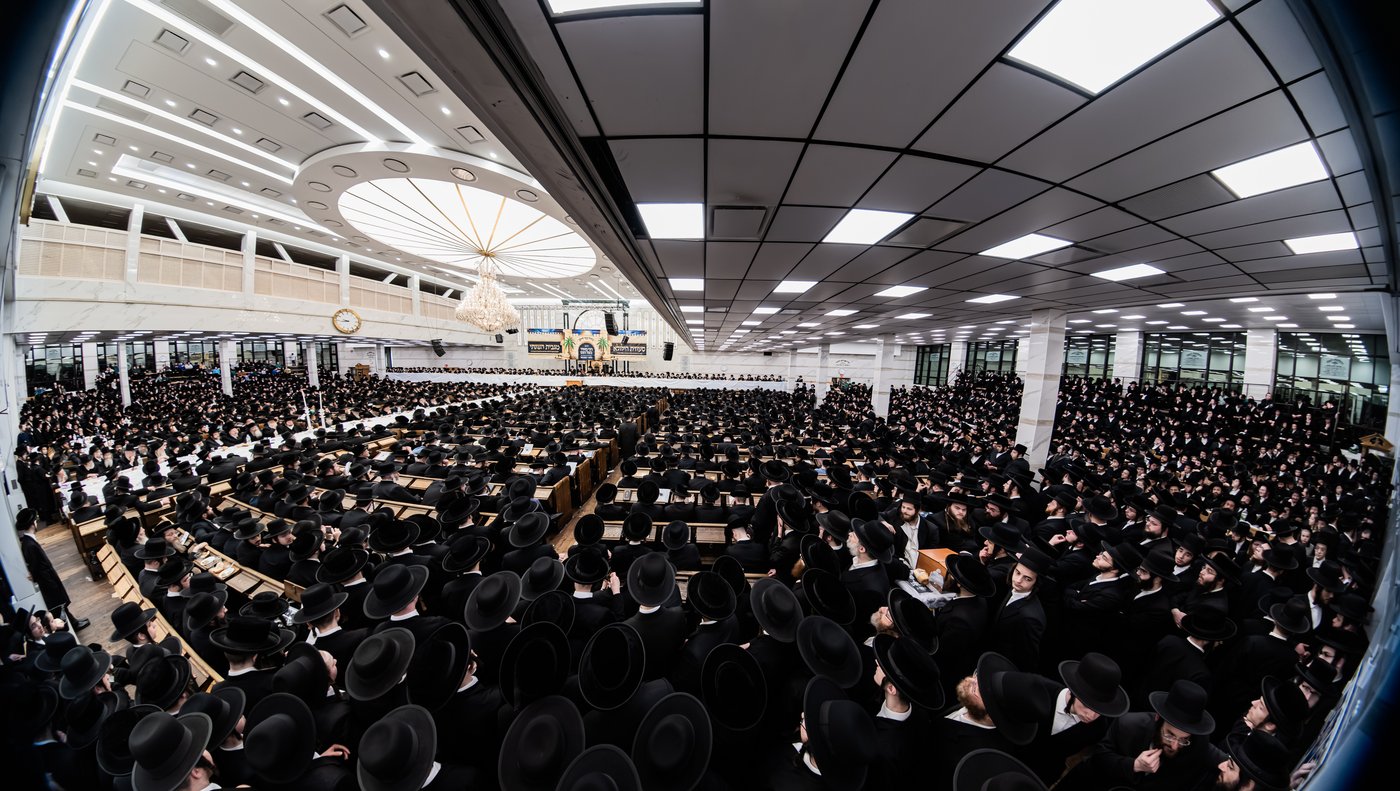 האדמו"ר מסאטמר בטיש הילולא