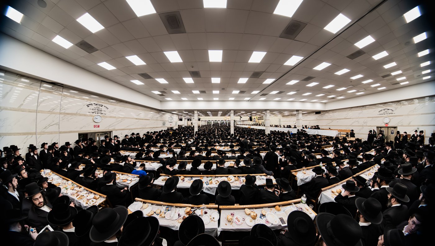 האדמו"ר מסאטמר בטיש הילולא