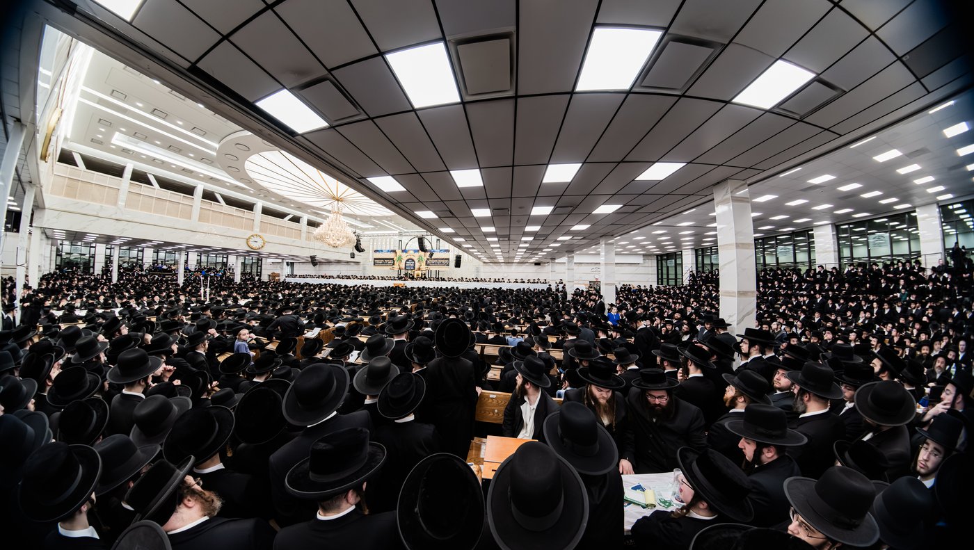 האדמו"ר מסאטמר בטיש הילולא