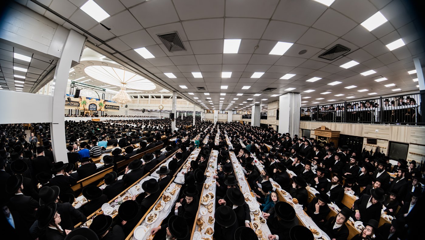 האדמו"ר מסאטמר בטיש הילולא