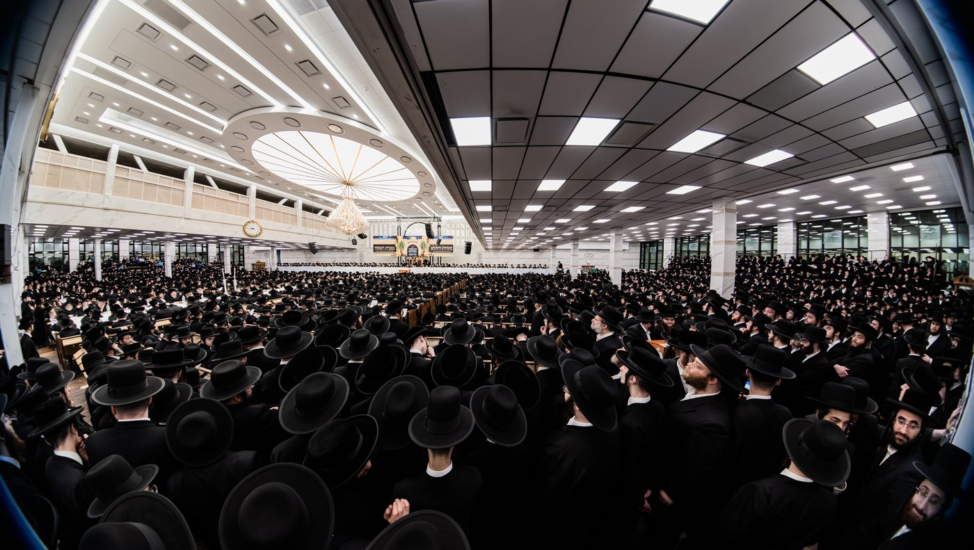 האדמו"ר מסאטמר בטיש הילולא