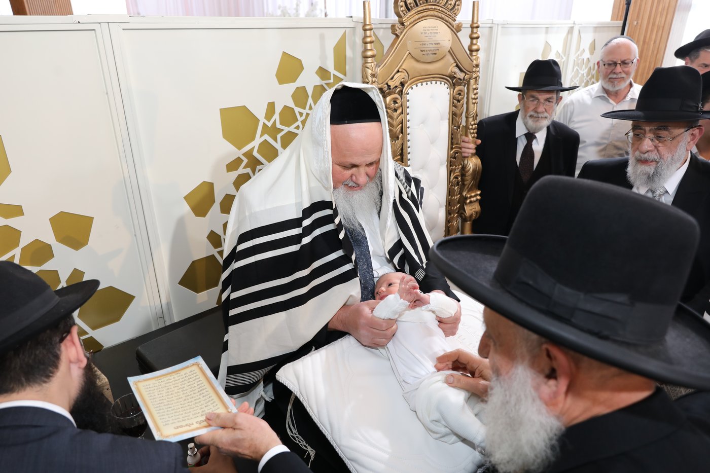 שמחת הברית לנין חכם משה צדקה 