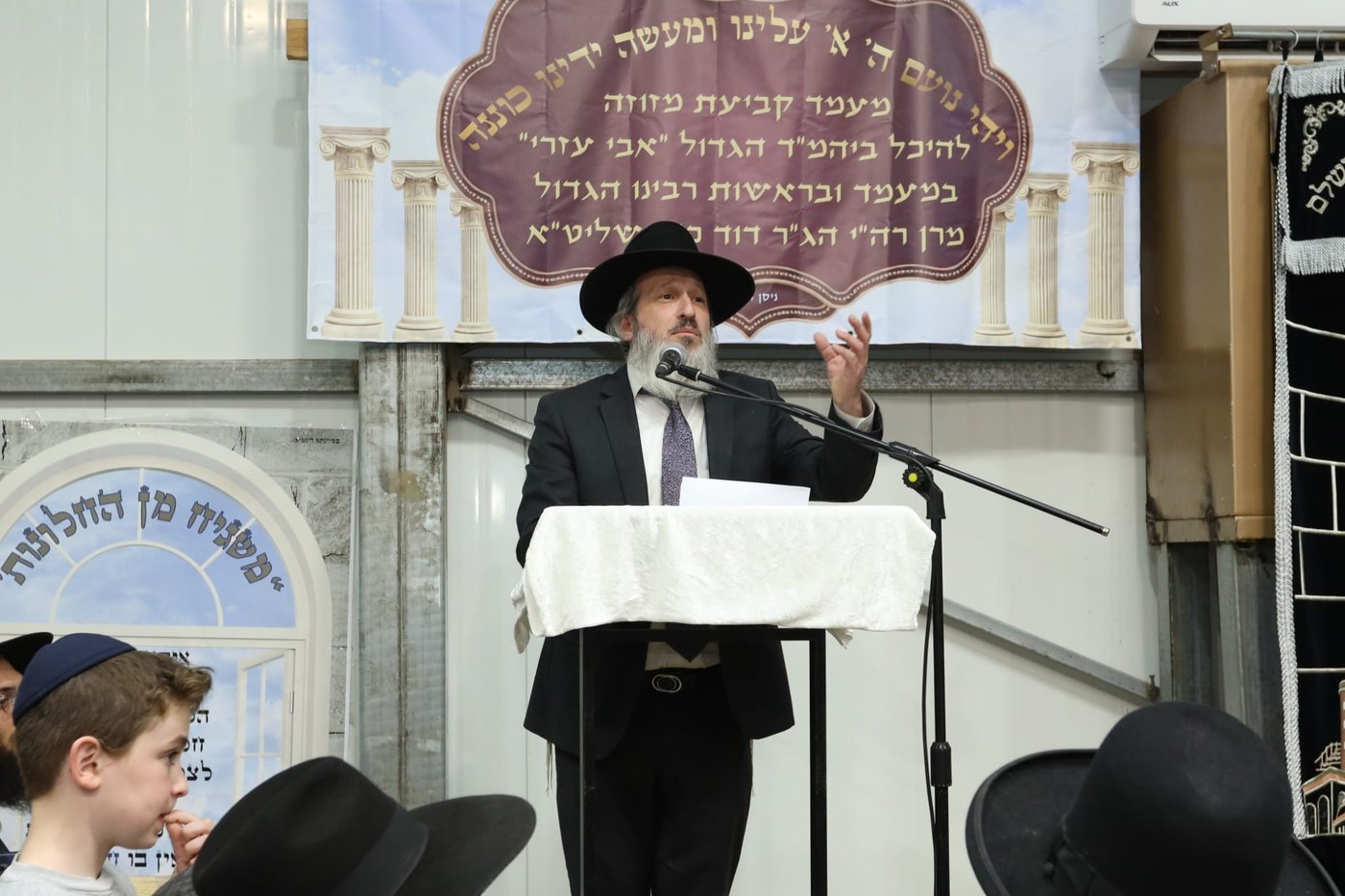 הגר"ד כהן בקהילת 'אבי עזרי'