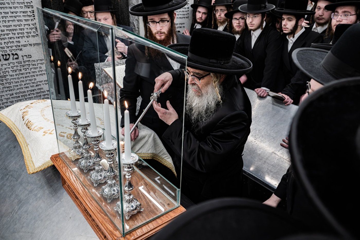 האדמו"ר מסאטמר בעליה לציון