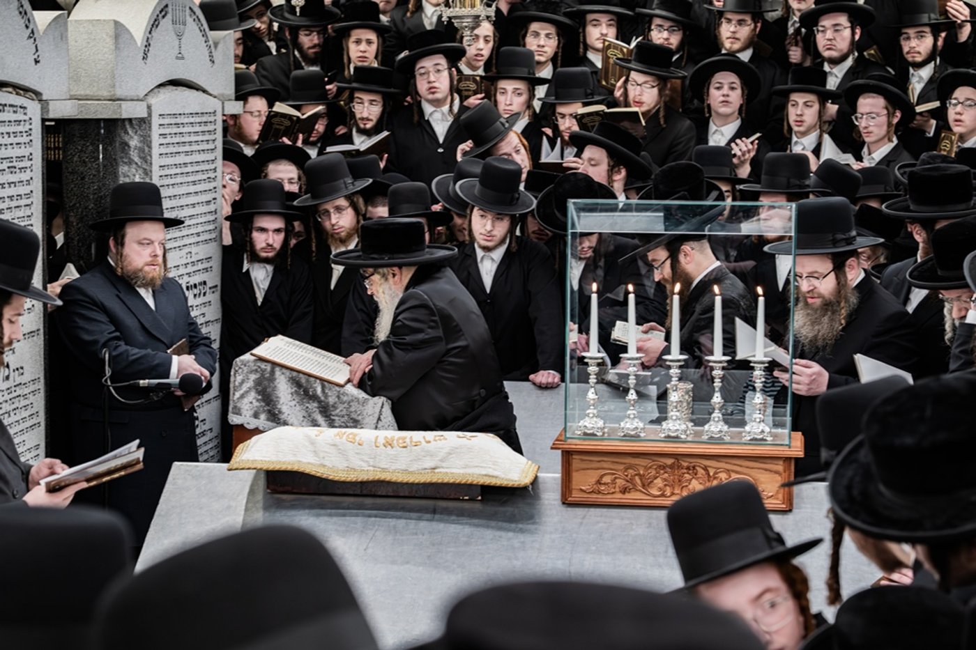 האדמו"ר מסאטמר בעליה לציון