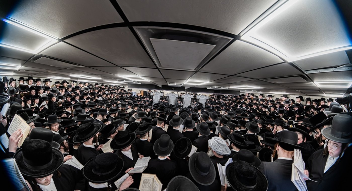 האדמו"ר מסאטמר בעליה לציון