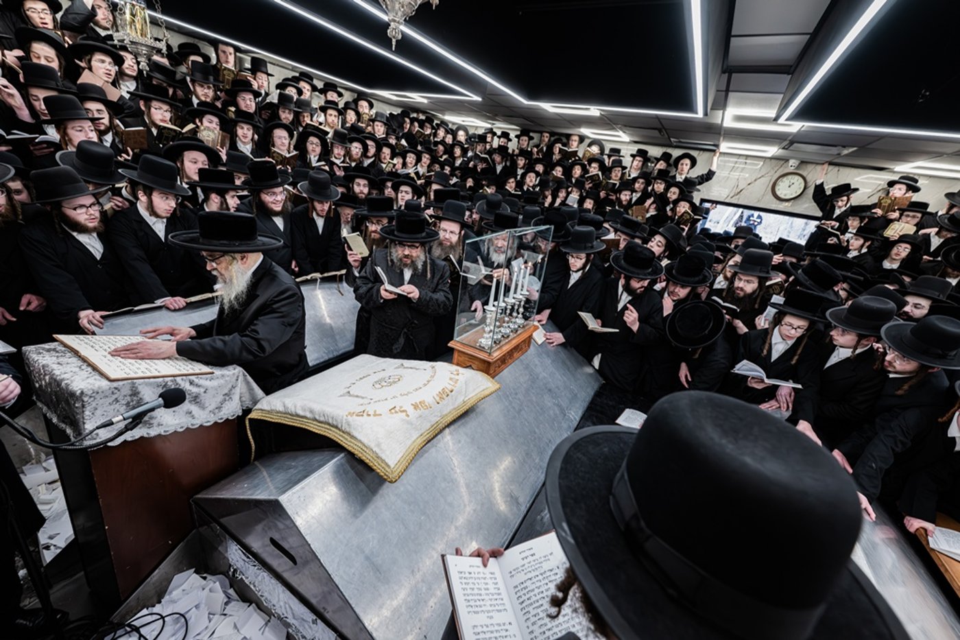 האדמו"ר מסאטמר בעליה לציון