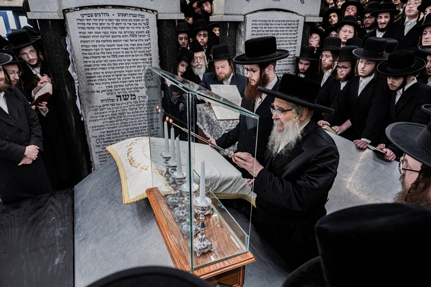 האדמו"ר מסאטמר בעליה לציון