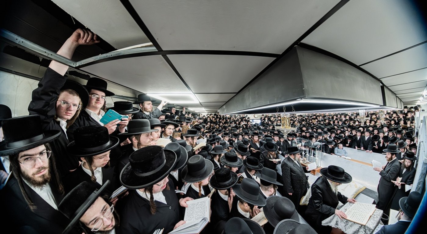 האדמו"ר מסאטמר בעליה לציון