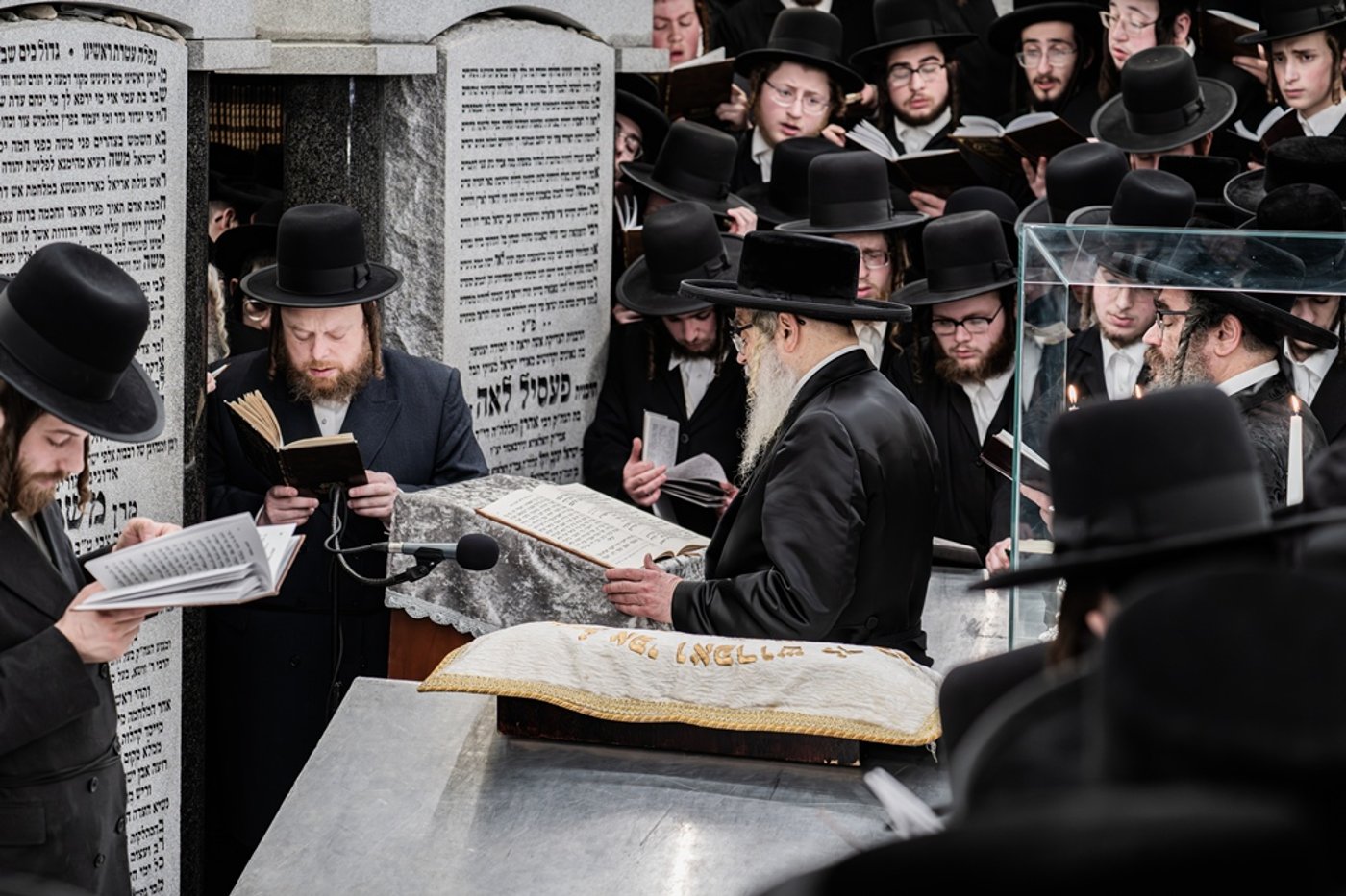 האדמו"ר מסאטמר בעליה לציון