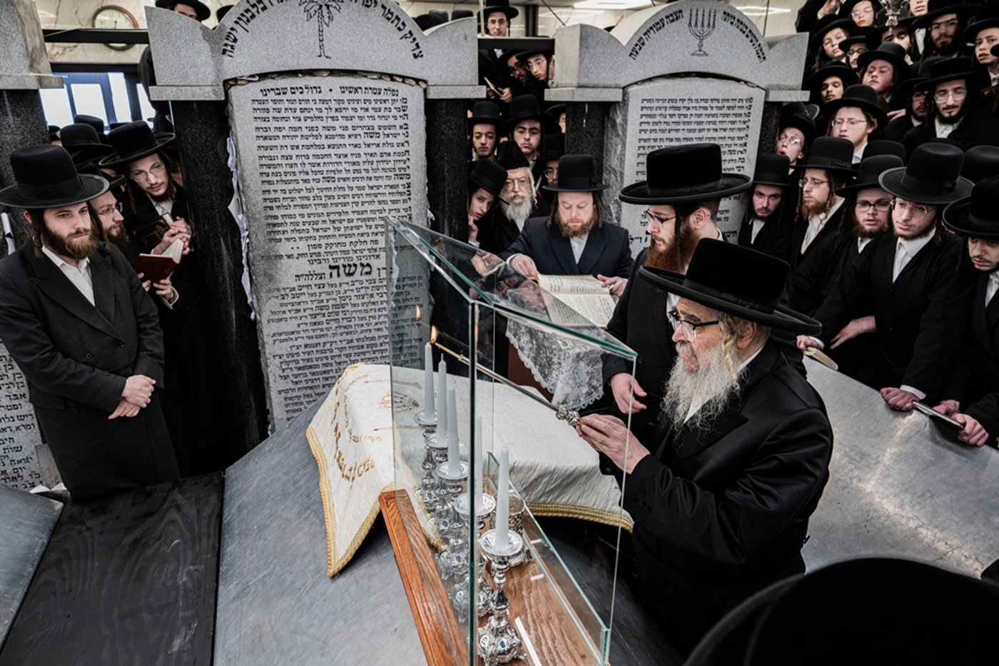 האדמו"ר מסאטמר בעליה לציון