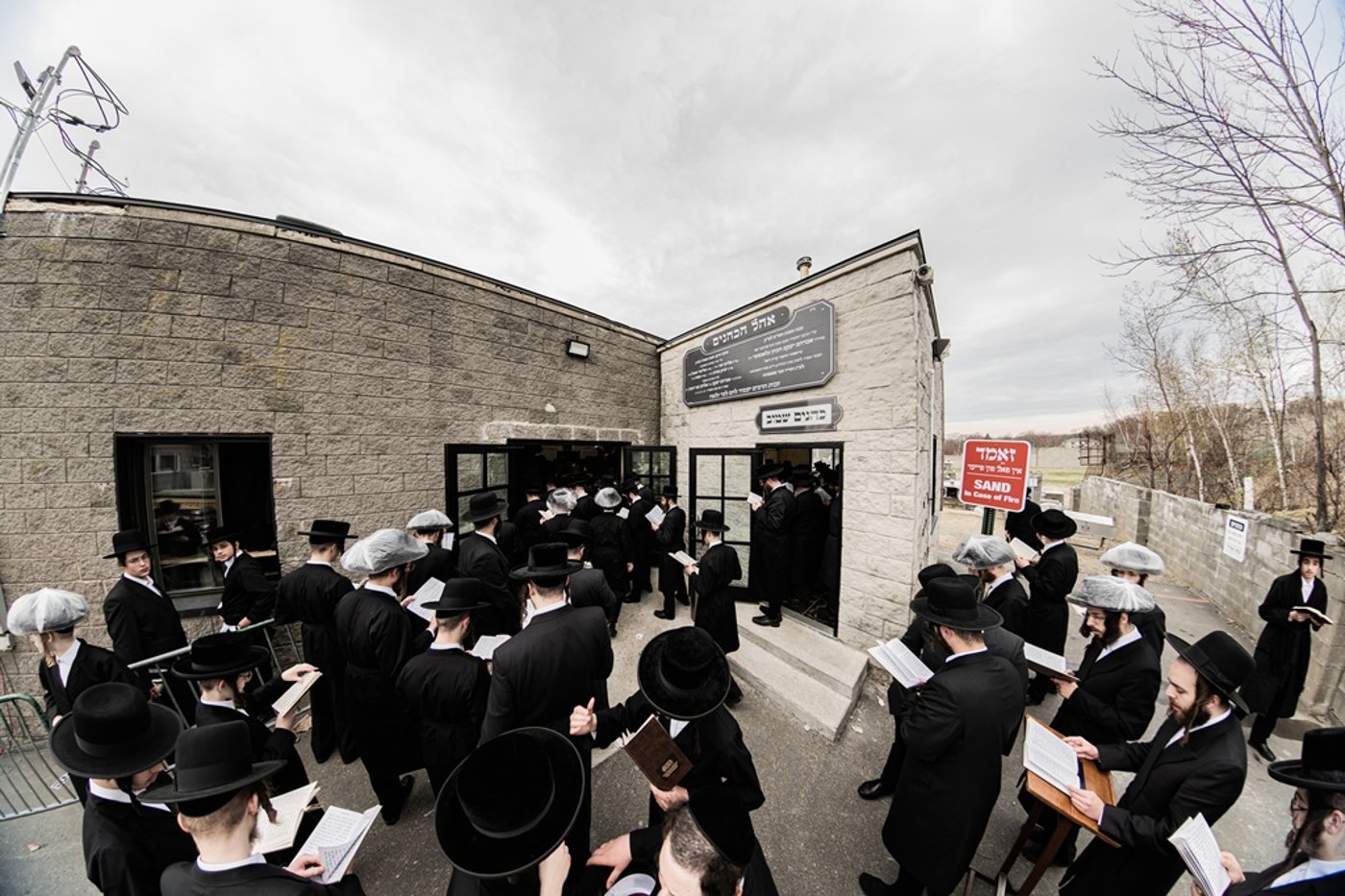 האדמו"ר מסאטמר בעליה לציון