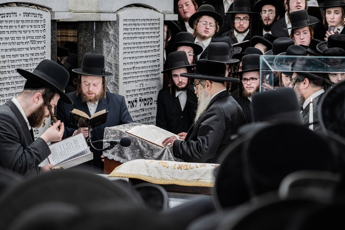 האדמו"ר מסאטמר בעליה לציון