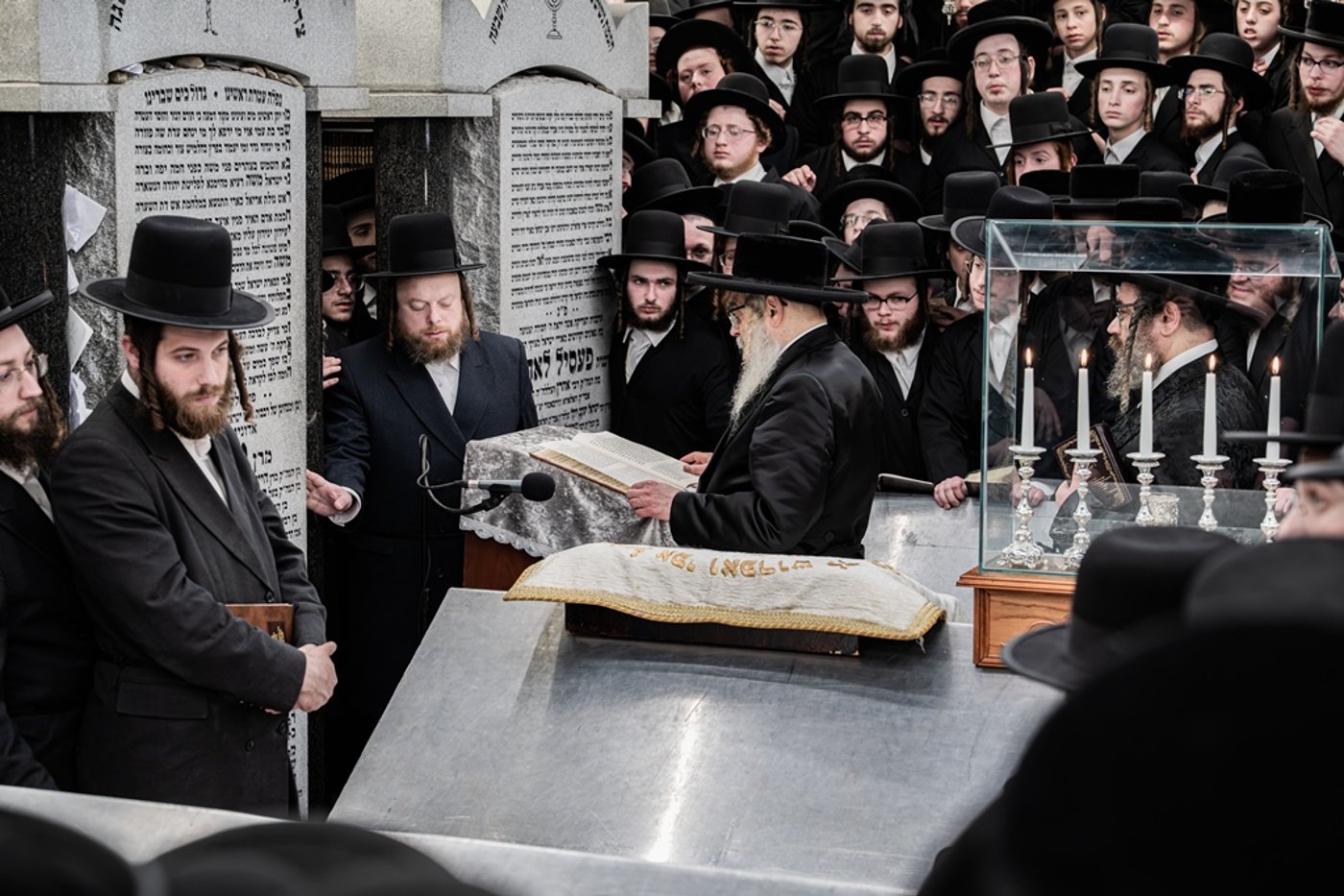 האדמו"ר מסאטמר בעליה לציון