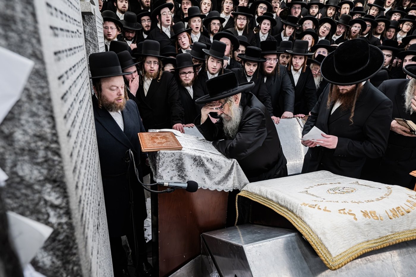 האדמו"ר מסאטמר בעליה לציון