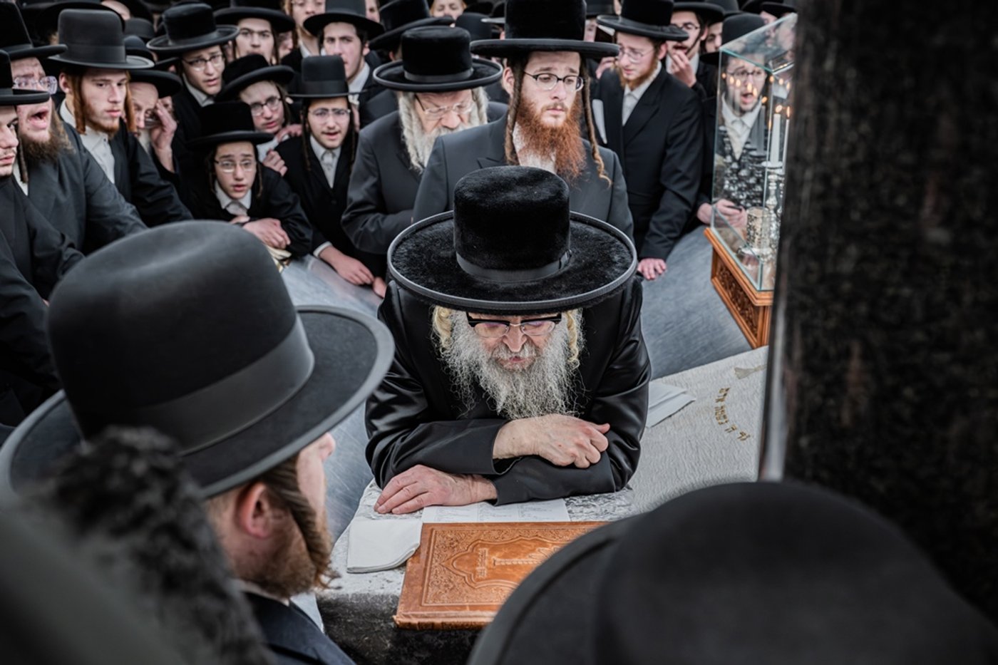 האדמו"ר מסאטמר בעליה לציון