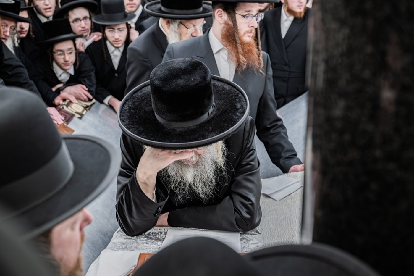 האדמו"ר מסאטמר בעליה לציון