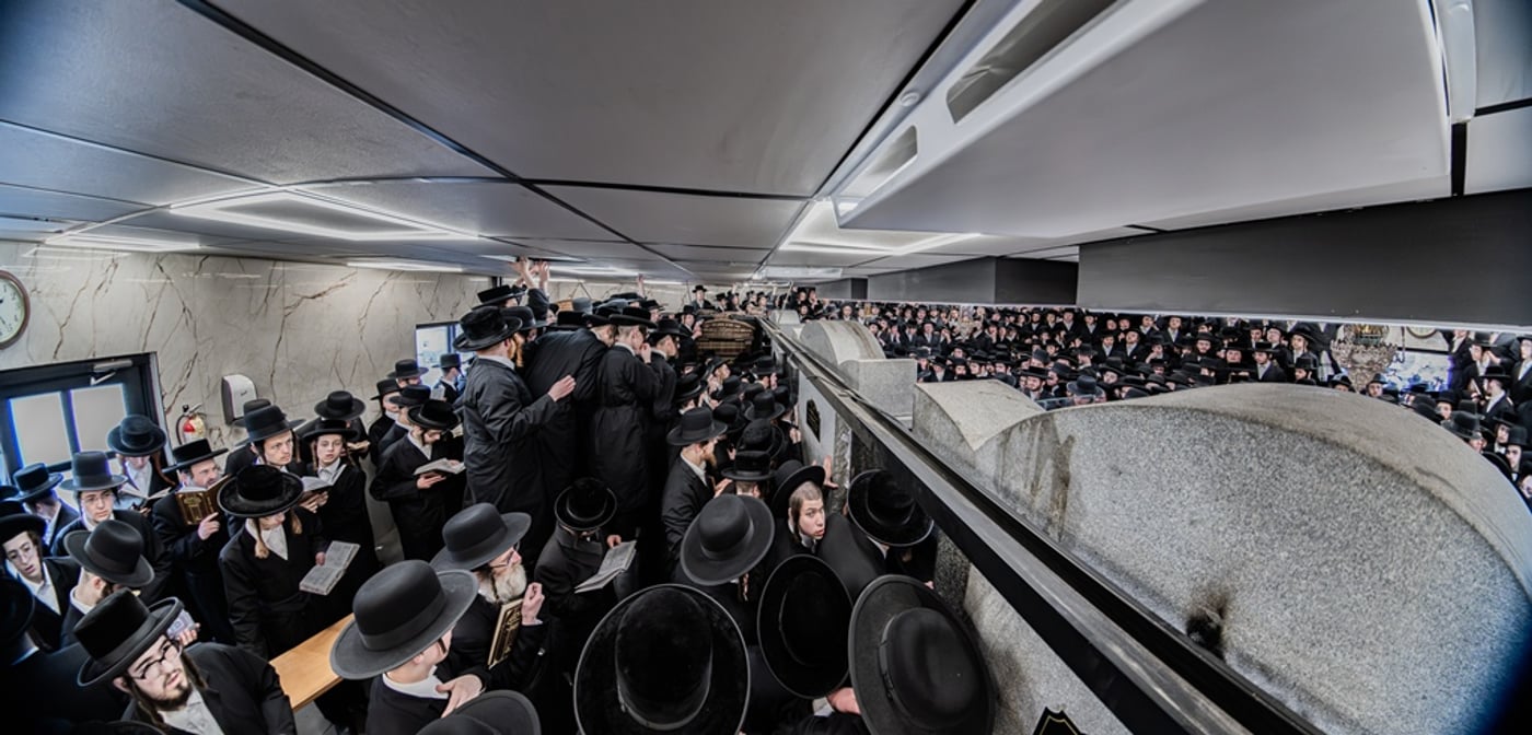 האדמו"ר מסאטמר בעליה לציון