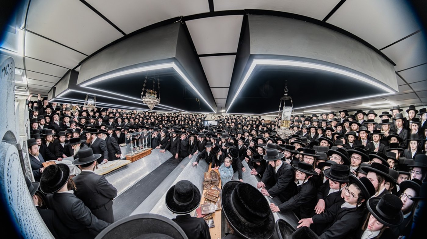 האדמו"ר מסאטמר בעליה לציון