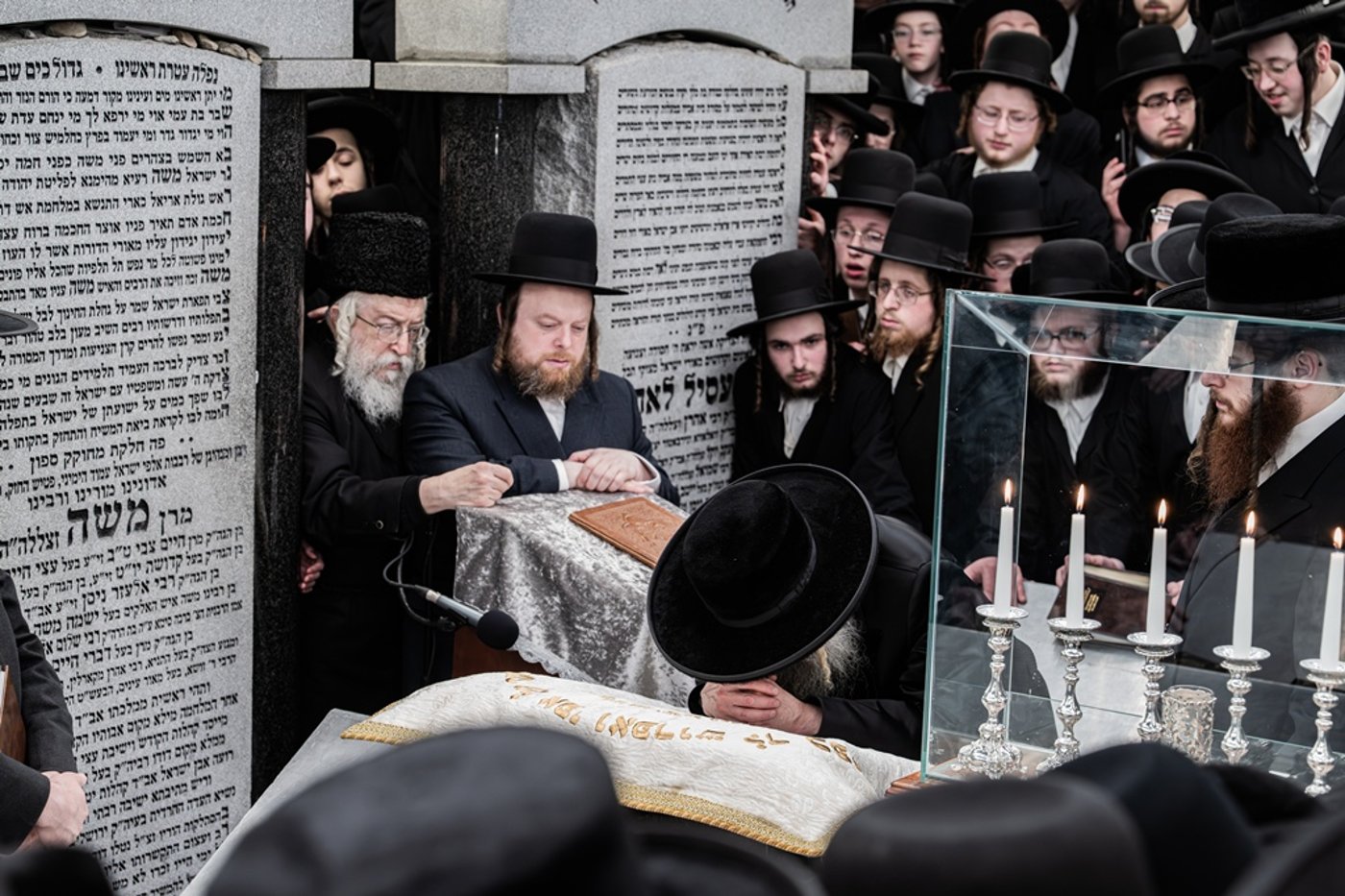 האדמו"ר מסאטמר בעליה לציון