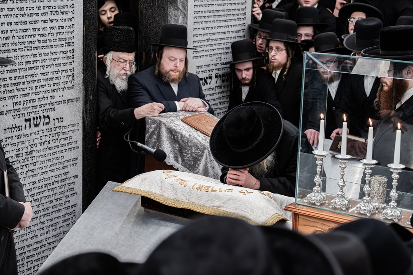 האדמו"ר מסאטמר בעליה לציון