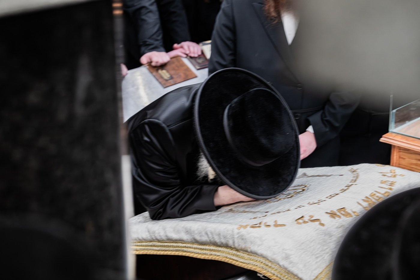 האדמו"ר מסאטמר בעליה לציון