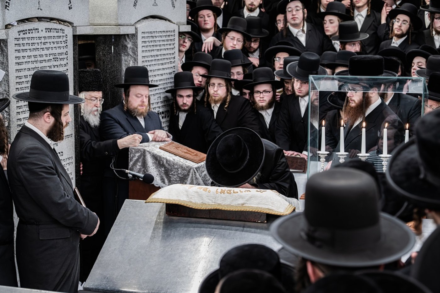 האדמו"ר מסאטמר בעליה לציון